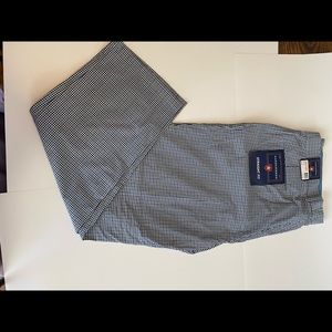 New men’s Saddlebred plaid cotton slacks 40x30